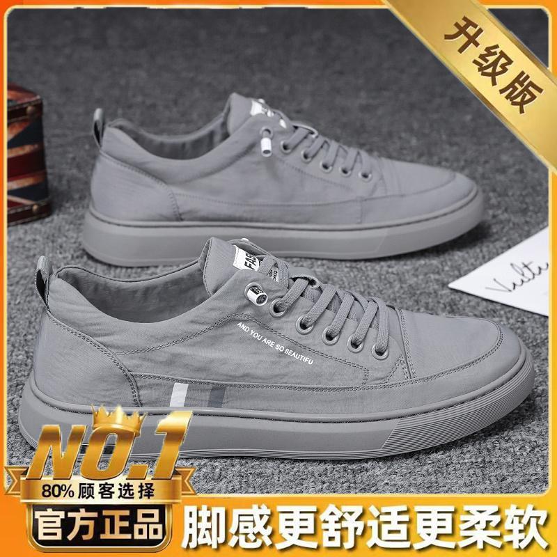 Canvas Cloth Shoes Summer New Casual Board Shoes Ice Silk