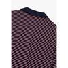 STudio Tomboy STripe Oversized Collar ShorT Sleeve T shirT 9176222997ar 