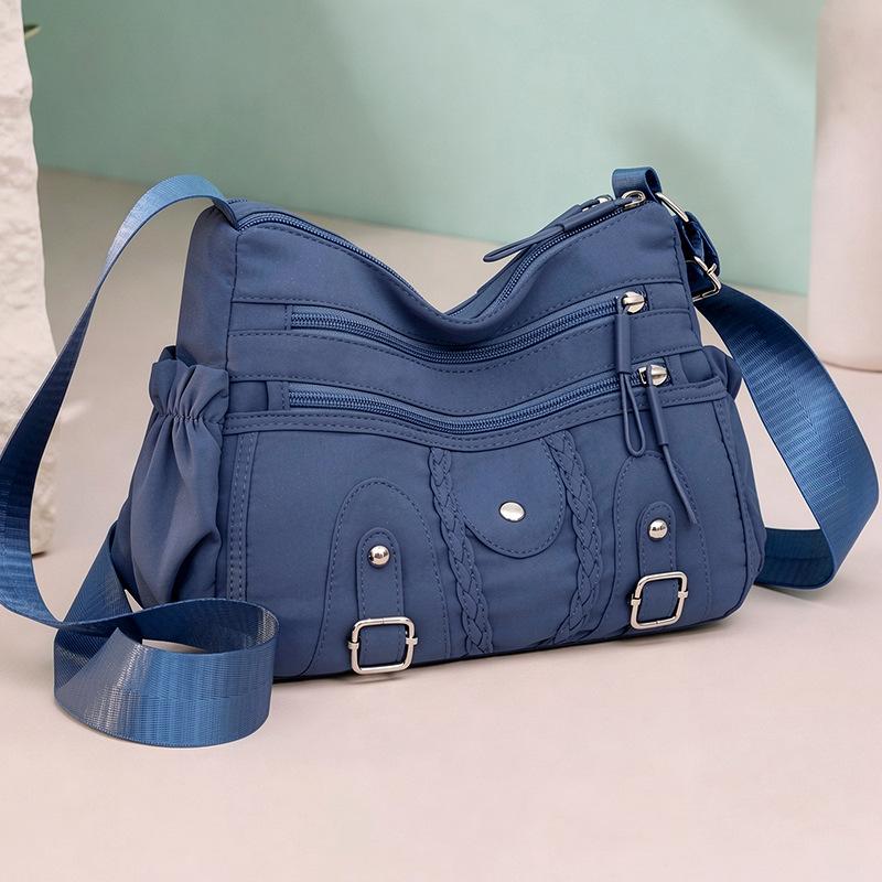 Mehrschichtige Einzelschulter-Weichseiten-Hochwertige Crossbody-Tasche mit Exquisiter Textur
