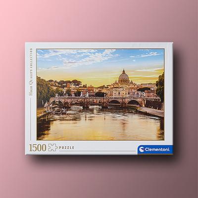 Memories of Rome 1500 Piece Clementoni Jigsaw Puzzle, Popular Korean Board Game