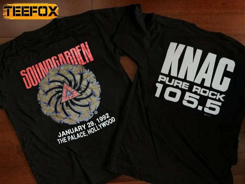 

Soundgarden Jan 29 1992 Knac Pure Rock 105.5 Concert TShirt NH24799 Unisex T-Shirt XL