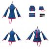 Hatsune Miku Game Theme Cosplay Costume For Halloween With Soft Fabric For Anime Role Play