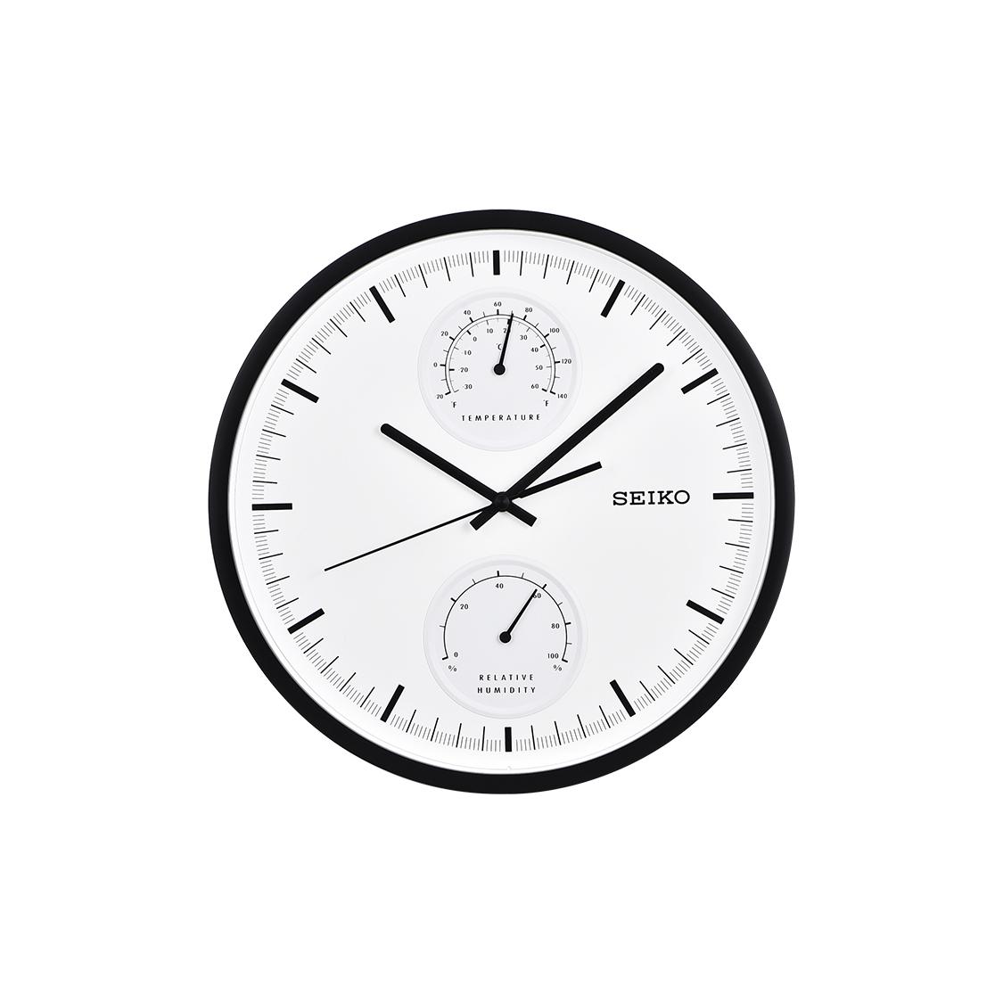 SEIKO Quartz Movement Polyester Wall Clock Unisex White QXA525K QXA525K QXA525K DIAMETER 30.4CM