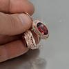 Vintage Open Filigree Oval Red Gem Leverback Drop Earrings Women Retro Ear Jewelry