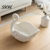 Multi-purpose Storage Tray 3D Printed Swan Jewelry Tray, Creative Shape Ring Dish, Entryway Table Modern Desktop Organizer Trays, Decorative
