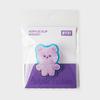 LINE FRIENDS BT21 KOYA Purple of Wish Edition MININI Acrylic Clip Magnet