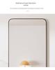 Senfu Full-Length Rounded Corner Mirror for Bedroom, Floor, Wall, or Dorm
