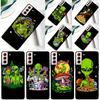 Space Alien Magic Phone Case For Samsung Galaxy S25 Ultra S24 Ultra S9 S10 S20 S21 S22 S24 Plus S23 FE Cover