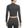 Nike Pro Solid Long Sleeve Quick Dry Fitness Top Women Tops IO4467070