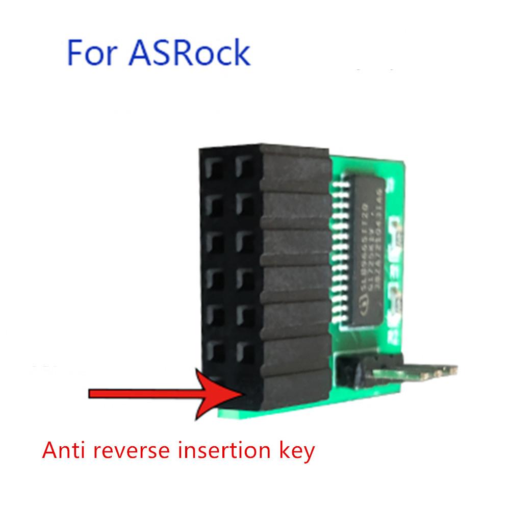 TPM 2.0 Security Module Board For ASROCK 14 PIN LPC Motherboard