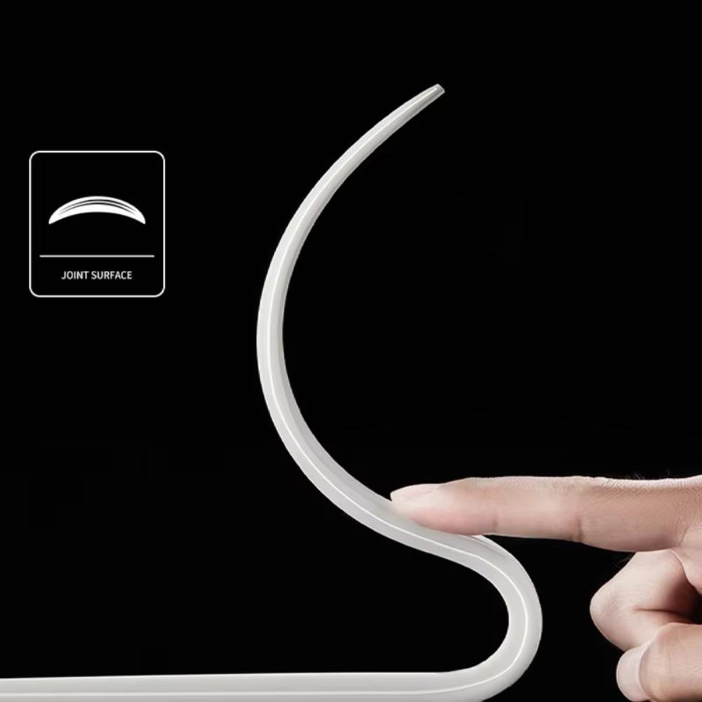 2Pcs/Set Invisible Anti-Collision Strip Rubber Decoration Strip Car Accessory  Door Edge Protection