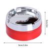 Stainless Steel Ashtray Round Windproof Ashtrays With Rotating Lid For Home Garden Outdoor Indoor Smoking Accessory