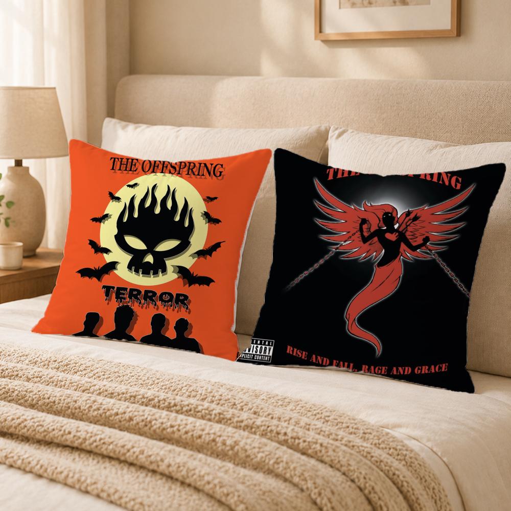 Band T-The OffspringS Cushion Cover Double-Sided Printed Pillow Cover Hypoallergenic Dust-Mite Proof