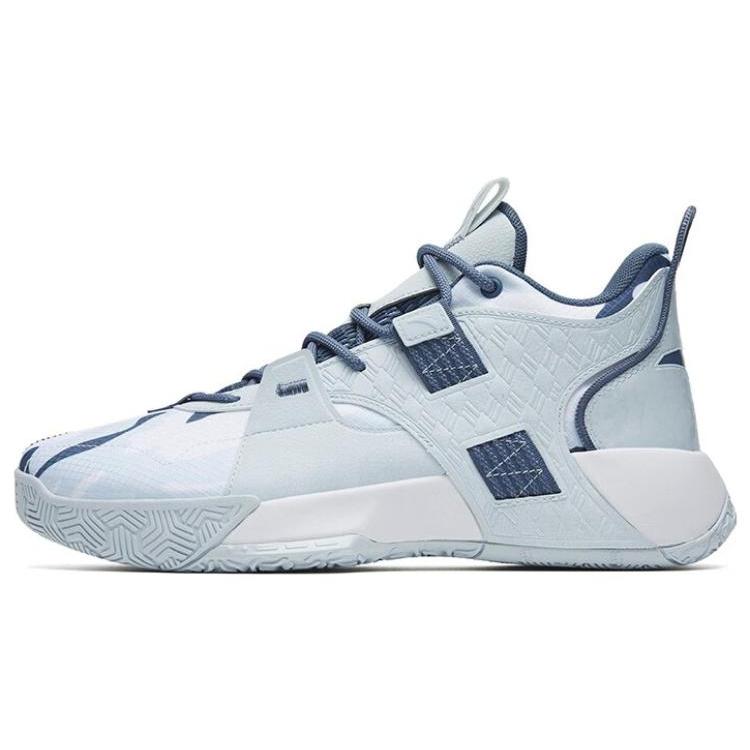 

Anta Speedy 2 Generations Cushioning Wear Resistant Mid Top Basketball Shoes Men s Light Dusty Gray 45