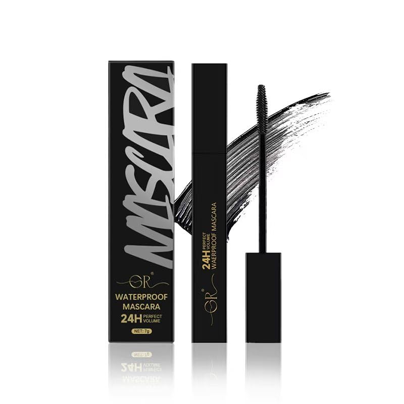 

Gevlonecirly Long-lasting Curl Mascara - Smudge-resistant, Fiber-infused, Double Comb, Powerful Curl, No Pigmentation, Suitable for Sensitive Skin,