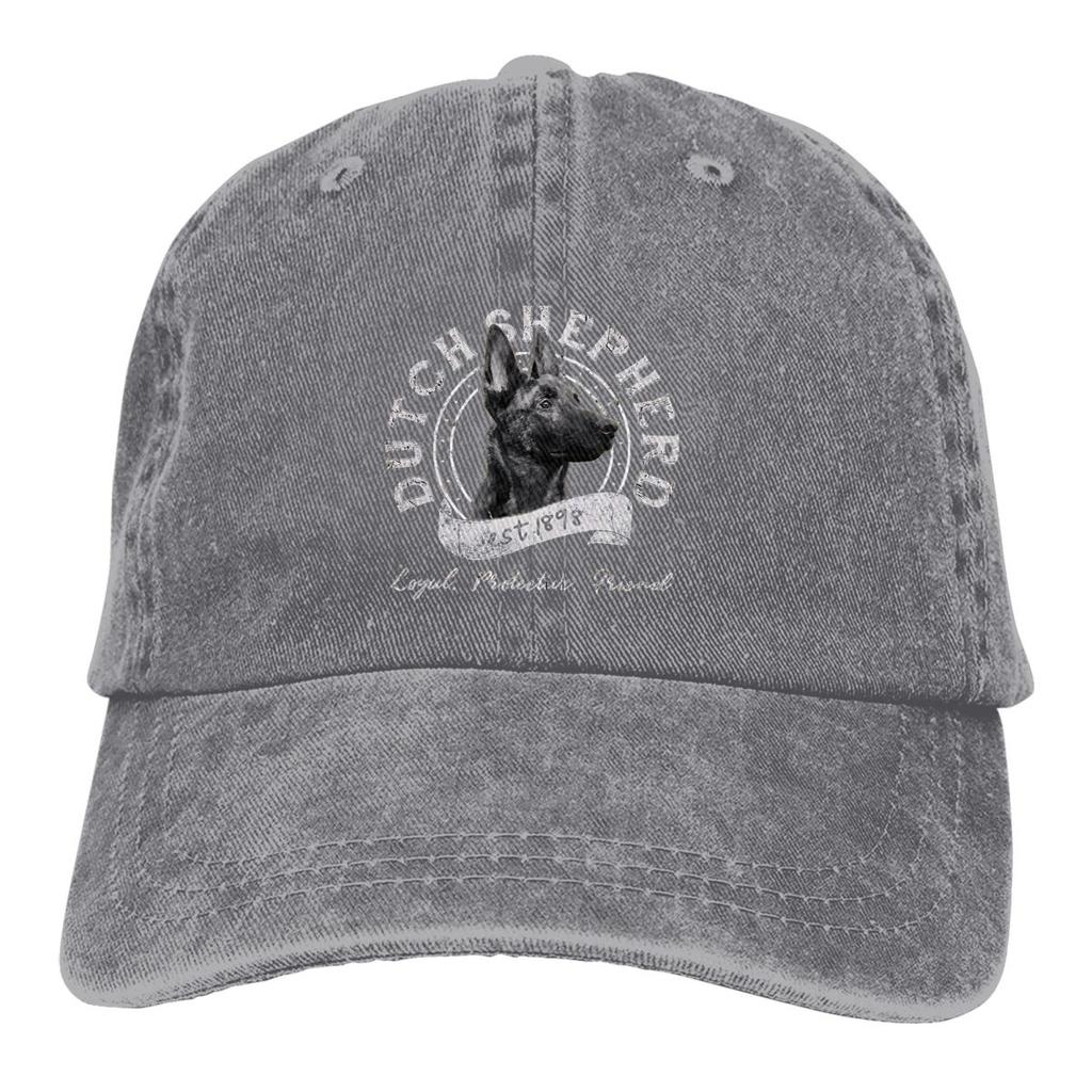 Dutch Shepherd Dog Breed Design Classic Baseball Cap Men Hats Women Visor Protection Snapback Dog Lover Caps