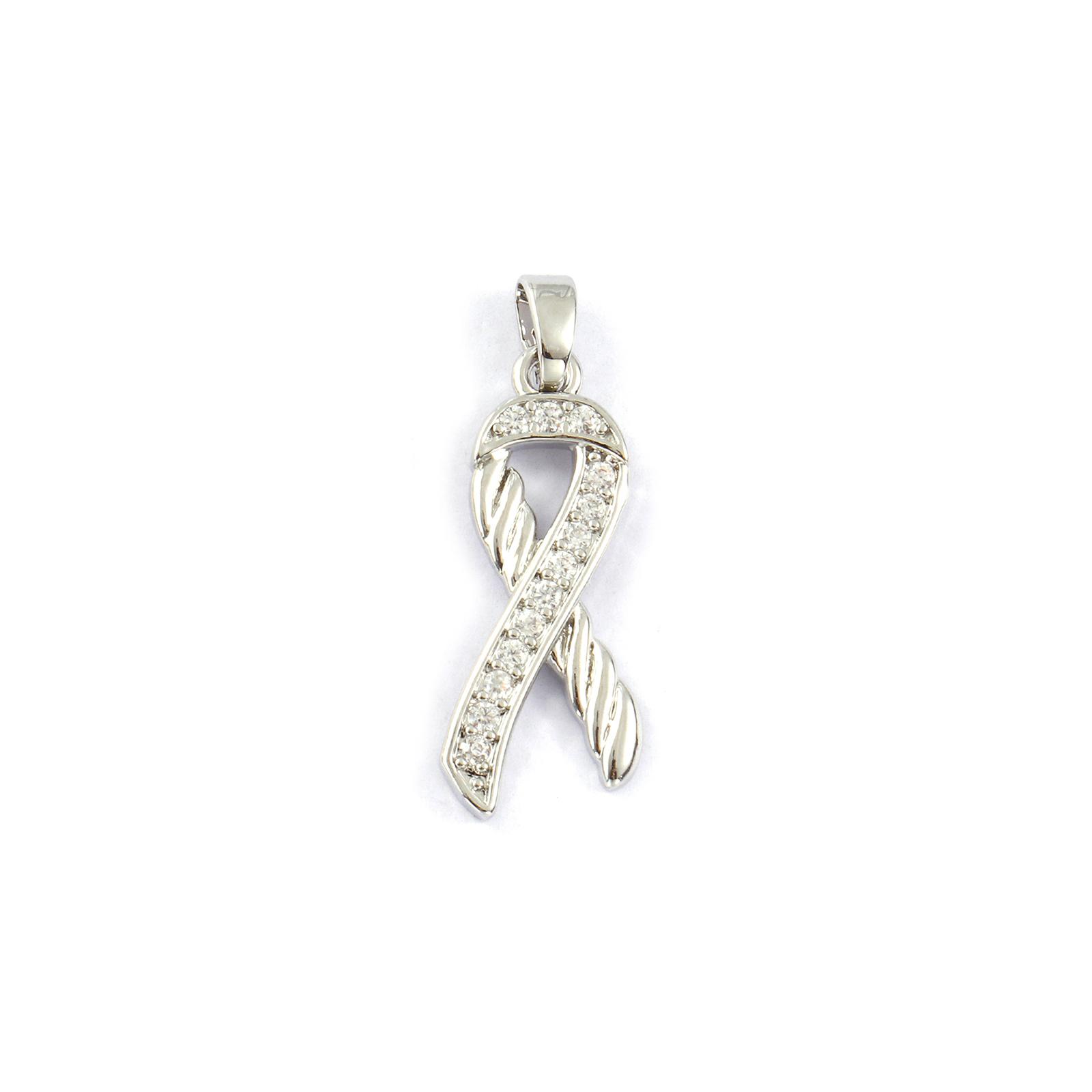

2 Pcs Brass Charm Pendant Gold Plated Clear Cubic Zirconia Wishing Bone Ribbon Shape Pendants For DIY Necklace Jewelry Making
