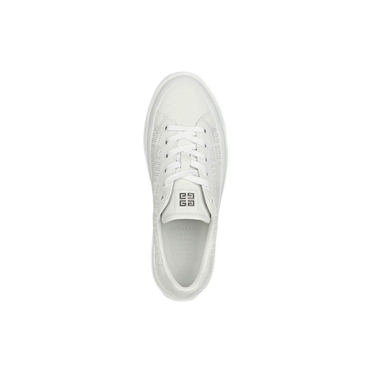 Givenchy City In 4G White White Perforated Jacquard Women's BE0027E19X-100