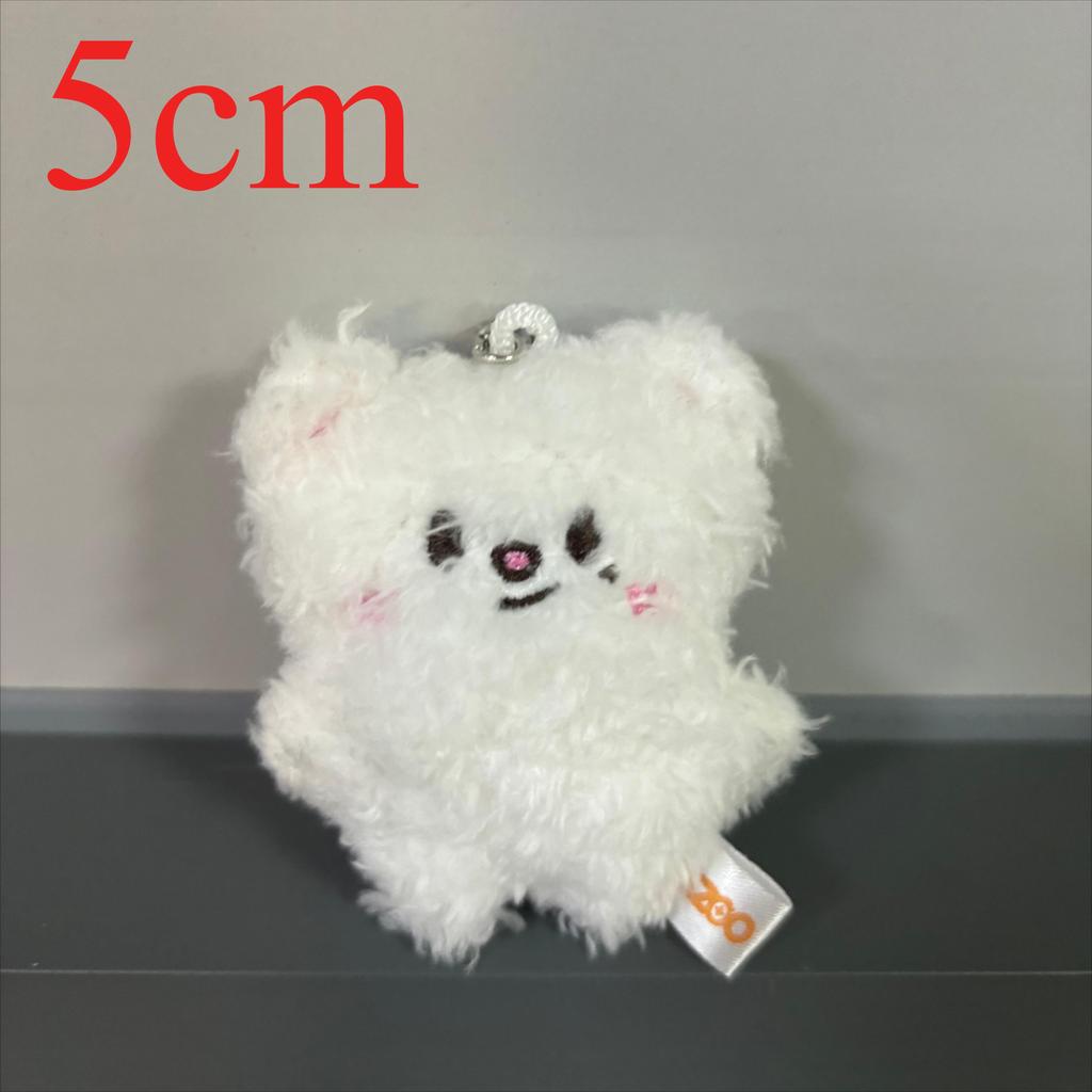 New KPOP Skzoo Plush Keychain Korean Ide Pendant Toy Keychain Fan Collection Giftsol Felix HyunJin Jisung Plush Cartoon