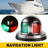 2Pcs Boat Navigation Lights Red and Green LED Marine Navigation Light Boat Bow L