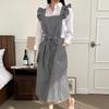 Basic Check Frill Apron