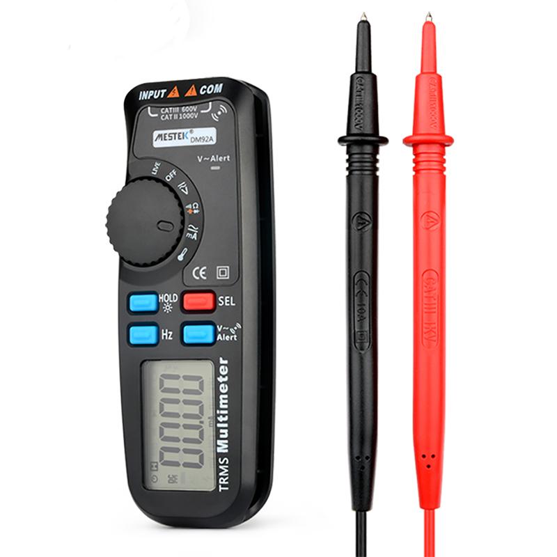 

DM92A NCV Digital Multimeter True RMS 6000 Counts DC/AC Auto Range Multimetester Voltage Tester back light Multimeter