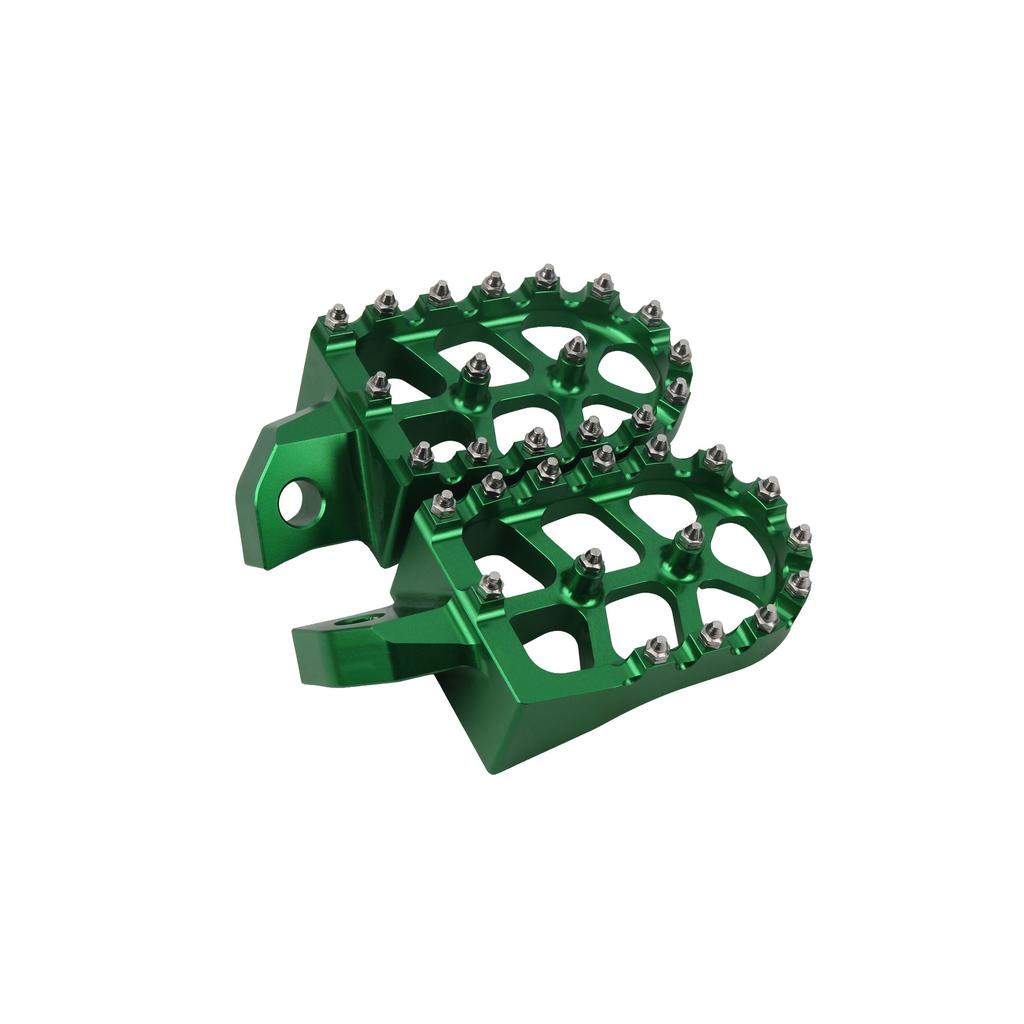 KLX250 Footpegs Motocross Foot Pegs Pedals For Kawasaki 300R 300SM 250S 650R KLR650 Motorcycle FootRest 2006-2020 Accessories