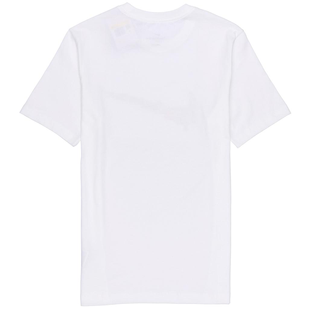 Nike Koszulka męska z krótkim rękawem, z okrągłym dekoltem, casualowa, z nadrukiem dużego logo z motywem kreskówkowym, biała DR1288-100