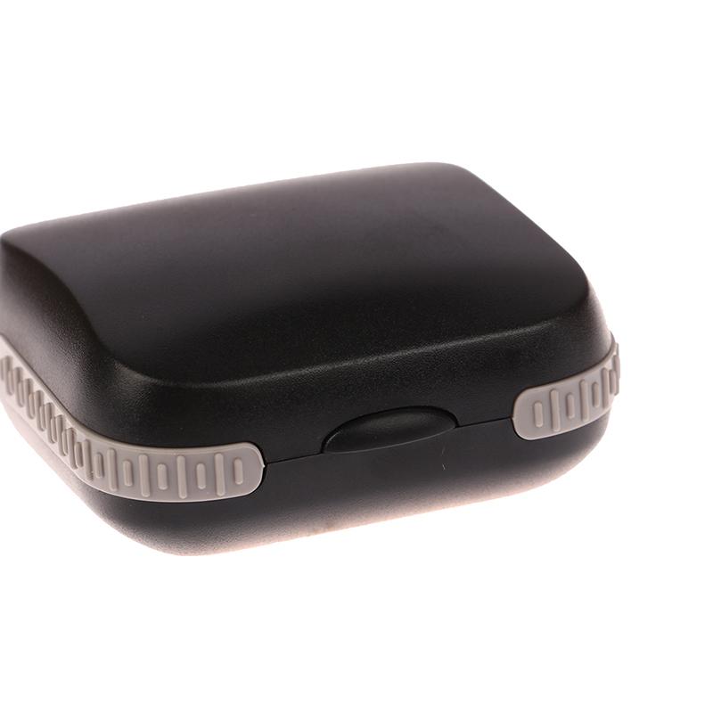 Portable Hearing Aid Storage Box Waterproof Shell Abs Wear Resistant Hearing Aid Case For Outdoors Travel