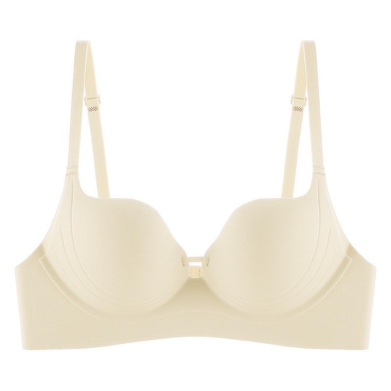 Seamless Soft Support Lifting Bra with 3D Fixed Cups and Beautiful Back Design