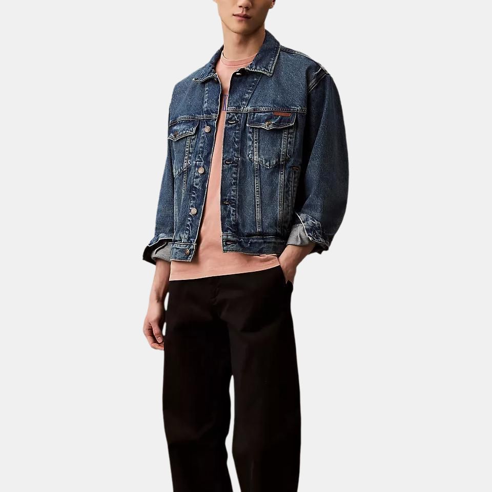 Calvin Klein Minimalist Comfortable Round Neck Graphic Short Sleeve T-Shirt Men T-Shirts Pink 4RB854G-610