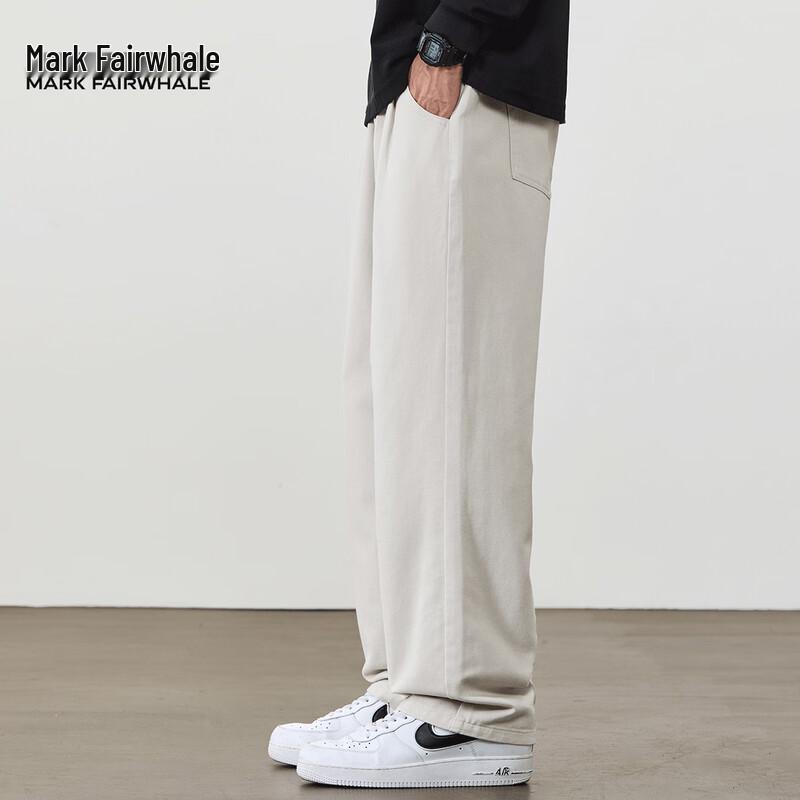 Mark Fairwhale Herren Einfarbige Lässige Gerade Hose