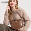 Women‘s Cowhide Underarm Shoulder Bag Ladies Natural Cow Leather Retro Handbags Female Fashi Luxury Designer Crossbody Bags