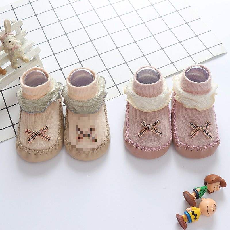 Baby toddler socks treasure board shoes socks 0-12 months men and women treasure board socks soft bottom non-slip spring and autumn thin