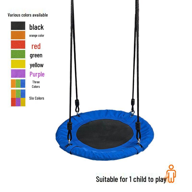 Outdoor Kids Bird Nest Disc Swing