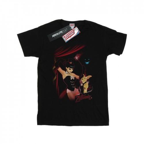 DC Comics Womens/Ladies Zatanna Bombshell Cover Cotton Boyfriend T-Shirt