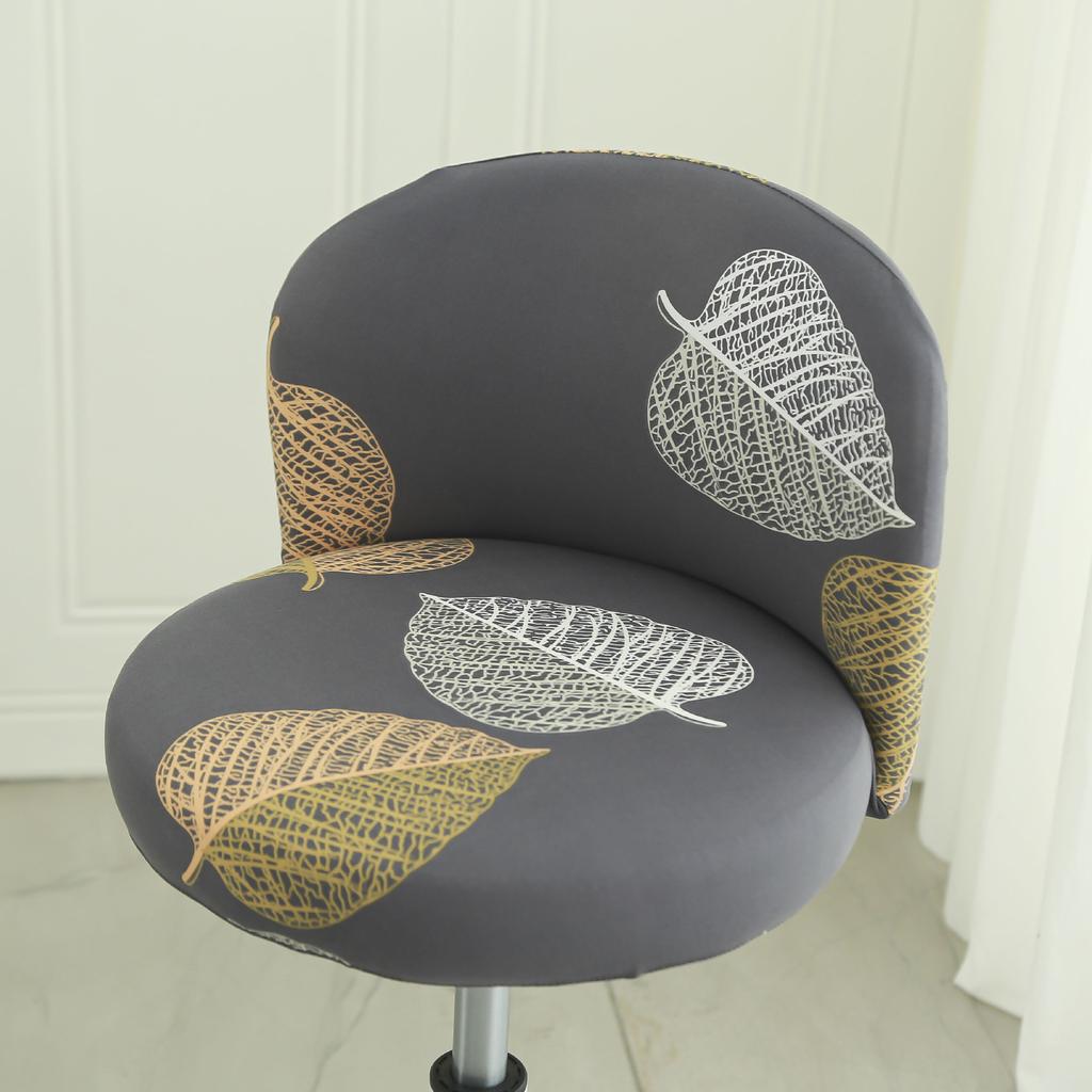 Universal Arc-shaped Chair Cover Cushion Backrest Computer Office Negotiation Meeting Seat Cover Milk Tea Shop Chair Stool