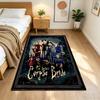 Corpse Bride Eternal Love In Graveyard Non-Slip Home Carpet Design for Office Decor Living Room Bedroom Gift