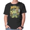 Unisex Crew Neck T-Shirt Magic Frog Graphic Short Sleeve Casual Tee