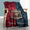 Liverpool Fc Customize Your Name Blanket Lightweight Customizable Blanket Soft Cozy For Office Home Decor Bed Couch Allseason Use