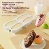 4-Cell Pistachios Design Silicone Mold DIY Mousse Chocolate Cake Mould Party Dessert Baking Tools Food Grade Kitchen Bakeware