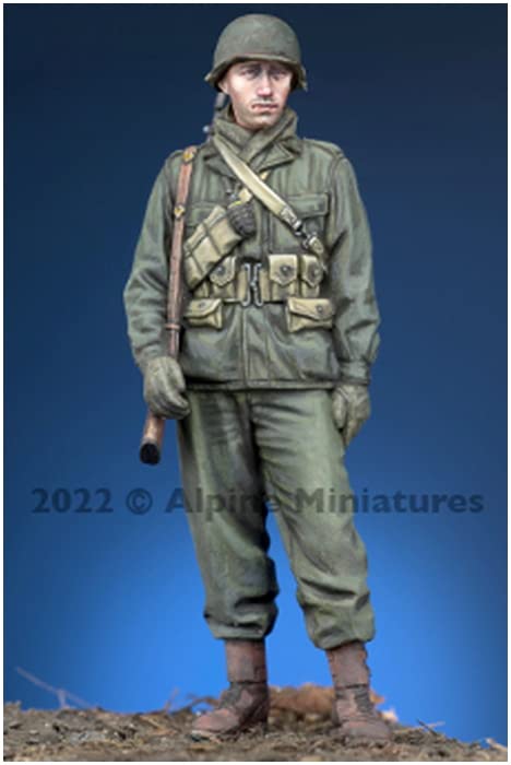 Alpine Miniature World War II US Army Infantry Winter Infantry Resin Kit AM35304 1/35