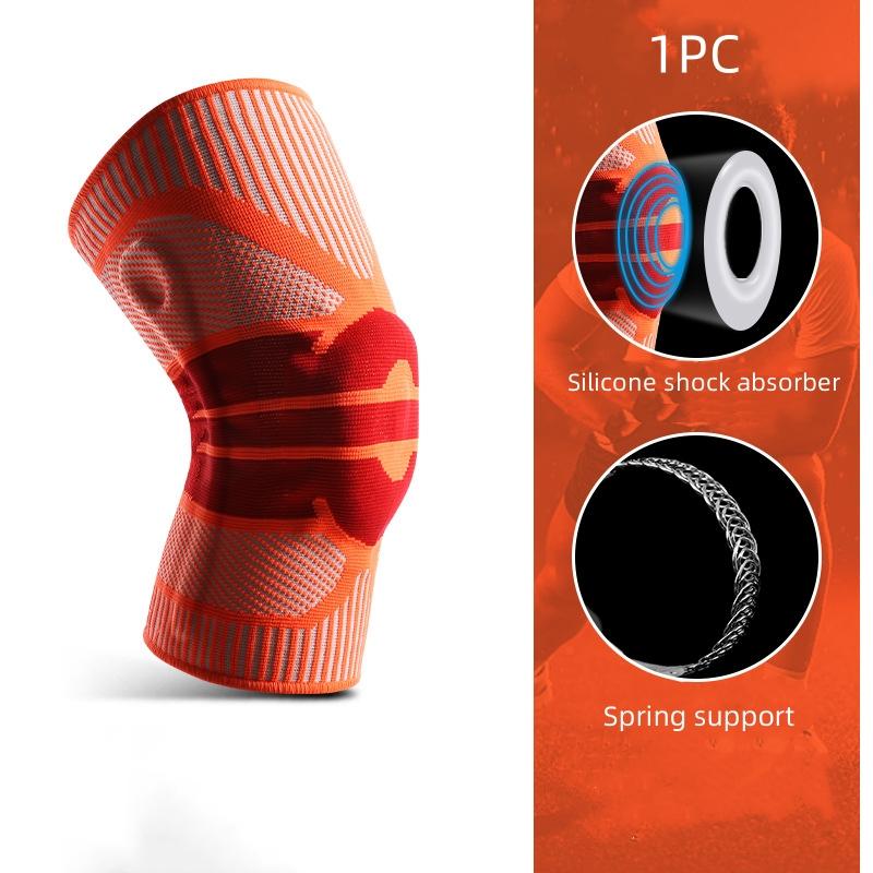 Knee Brace Support with Side Stabilizers Patella Gel Knee Compression Sleeve for Knee Pain Meniscus Tear Injury Recovery