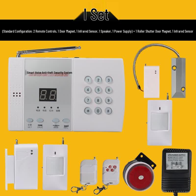 MDNG Smart Wireless 99-Zone Security Alarm System CN plug (adapter included)