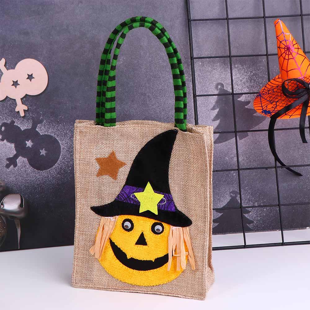 With Handle Props Trick Or Treat Ornament Gift Pouch Halloween Decoration Tote Bag Candy Bag