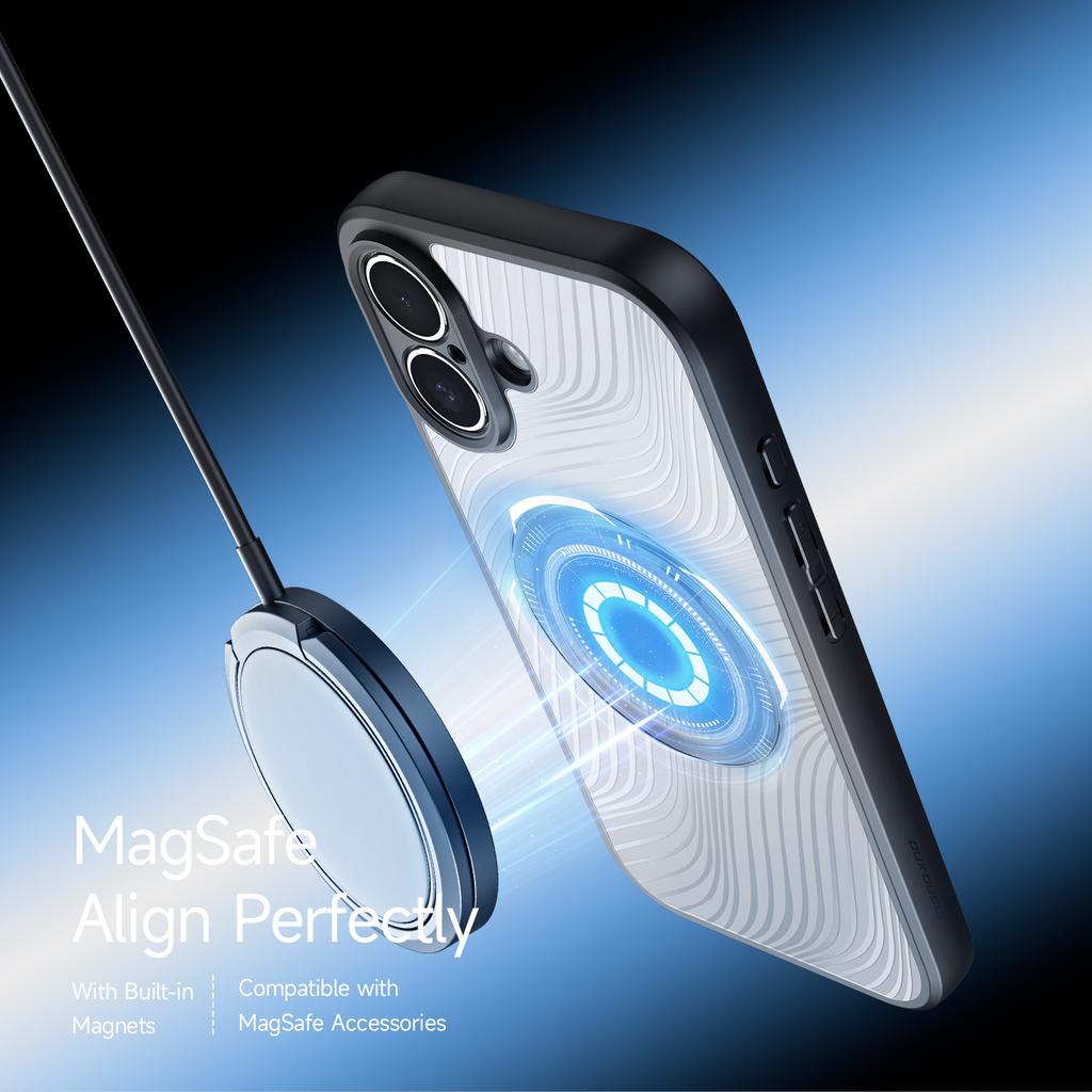 For iPhone 17 Case DUX DUCIS Aimo Series Compatible with MagSafe PC+TPU Slim Cover (REACH Certification)