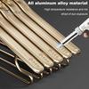 Curved Clothes Hanger Max Load Bearing Anti-rust Aluminum Alloy Windproof Smooth Strong Non-Slip Suit Coat Clothing Driying Rack Wardrobe Organizer