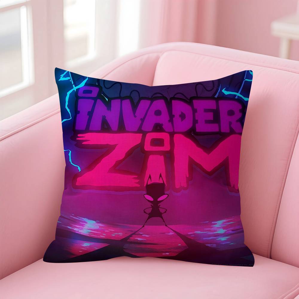 IInvaderS ZZim Pillowcases Home Bedding Decorative Pillow Cover Wedding Super Soft Pillow Case
