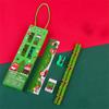 5 Pcs Christmas Stationery Set Kids Cartoon Pencil Set Rubber Pencil Sharpener Set For Kids Gift Back To School Supplies