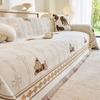 Dopamine Sofa Throw: All-in-One, Secure-Fit, Non-Slip Cover; All-Season Chenille Cushion